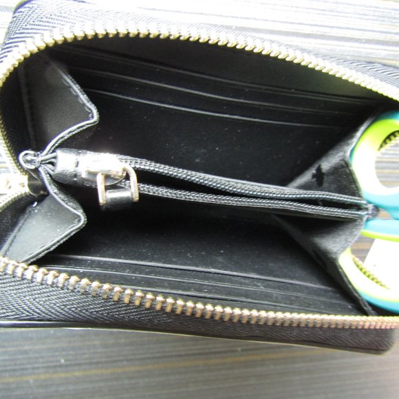 🎀Kate Spade Wrapping Party Zip Around Card Holder/Wallet🎀 - Picture 13 of 14